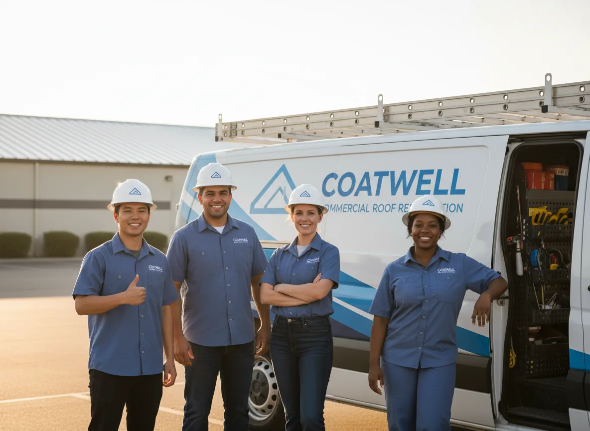 Commercial roof coating company in Merryville, LA